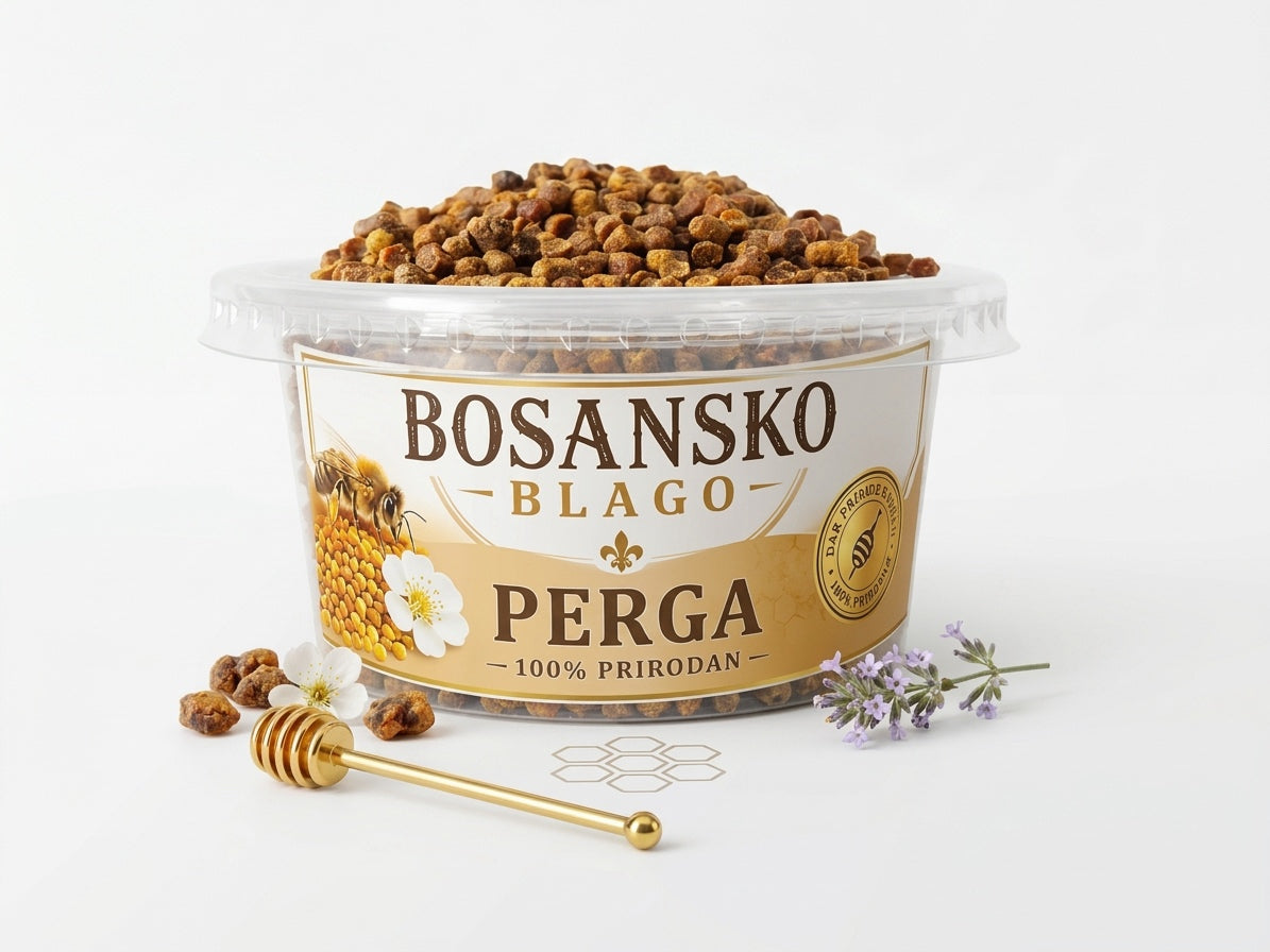 Pakovanje prirodne perge (pčelinjeg hljeba) od 50 grama